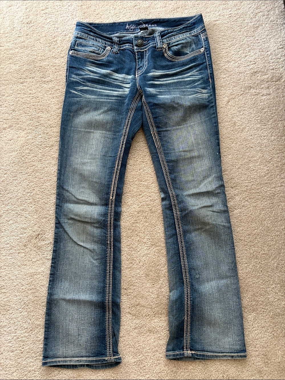 Faded Blue Women’s Jeans